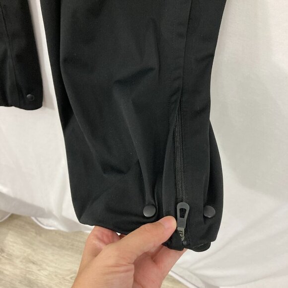 Nike Men's size Large Black Storm Fit Zipper Hem Active Performance Track Pants - Picture 10 of 13